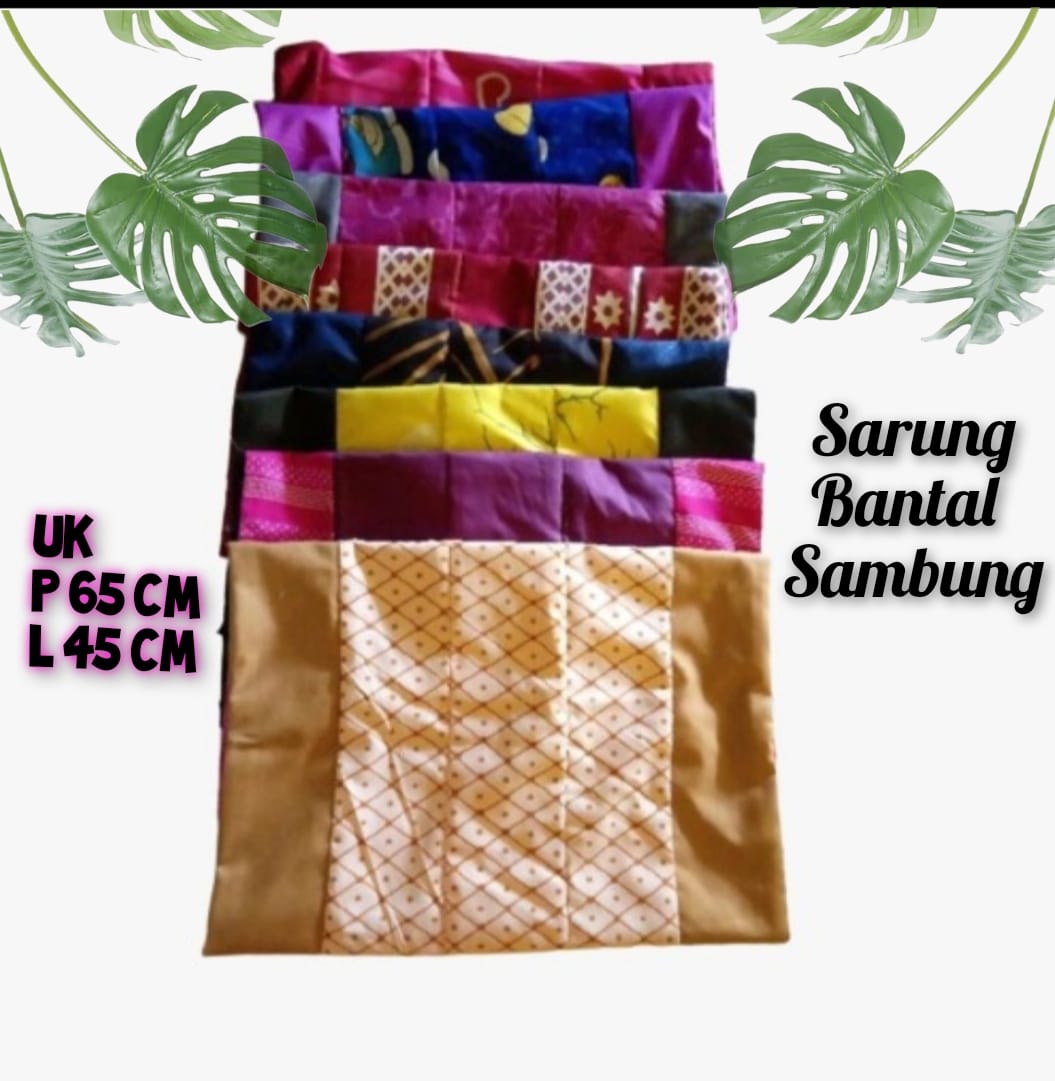 sarung bantal sambung sarung bantal tidur bantal karakter acak Harga  2,500 rupiah*Gratis Ongkir