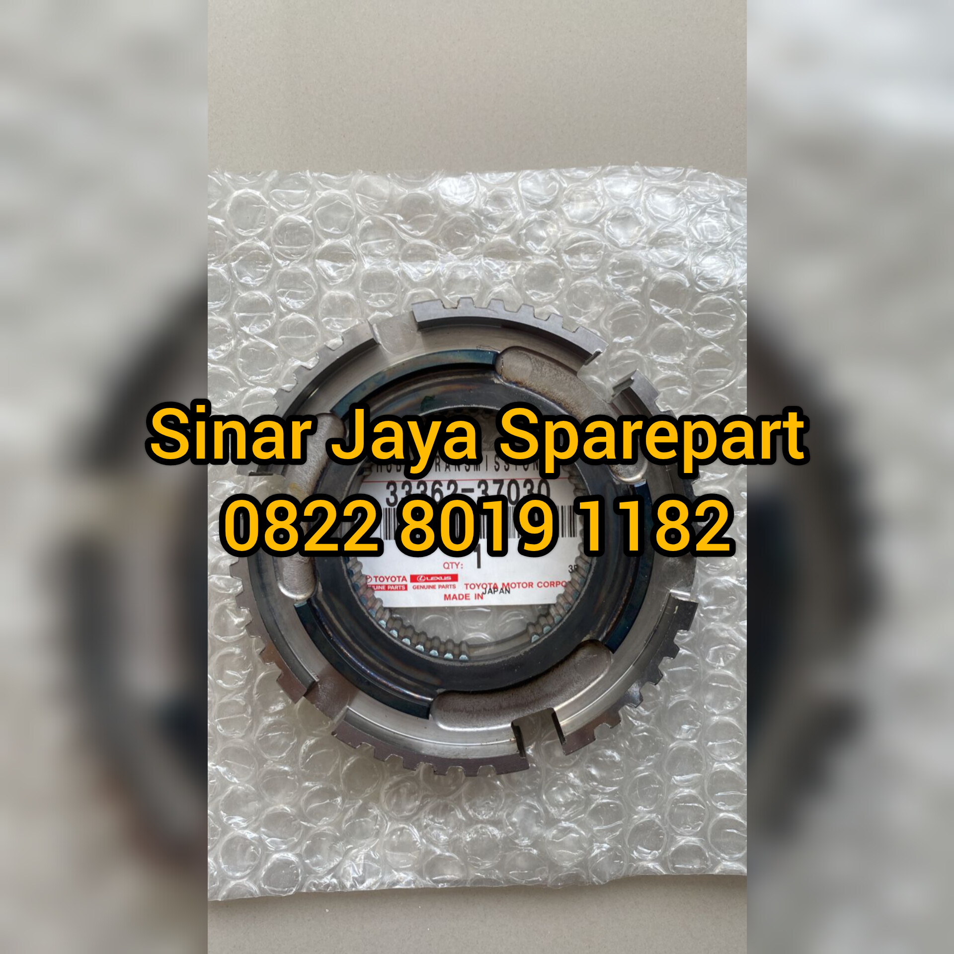 Hub Gigi 2 & Gigi 3 Toyota Dyna 130HT 130XT 130LT Hino Dutro 130HT 130HD 130MD Original 33362-37030 Harga 990,000 rupiah*Gratis Ongkir