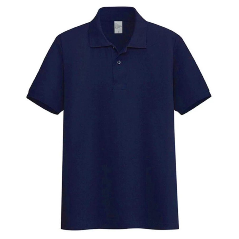 Kaos polo shirt polos Biru Navy Blue 