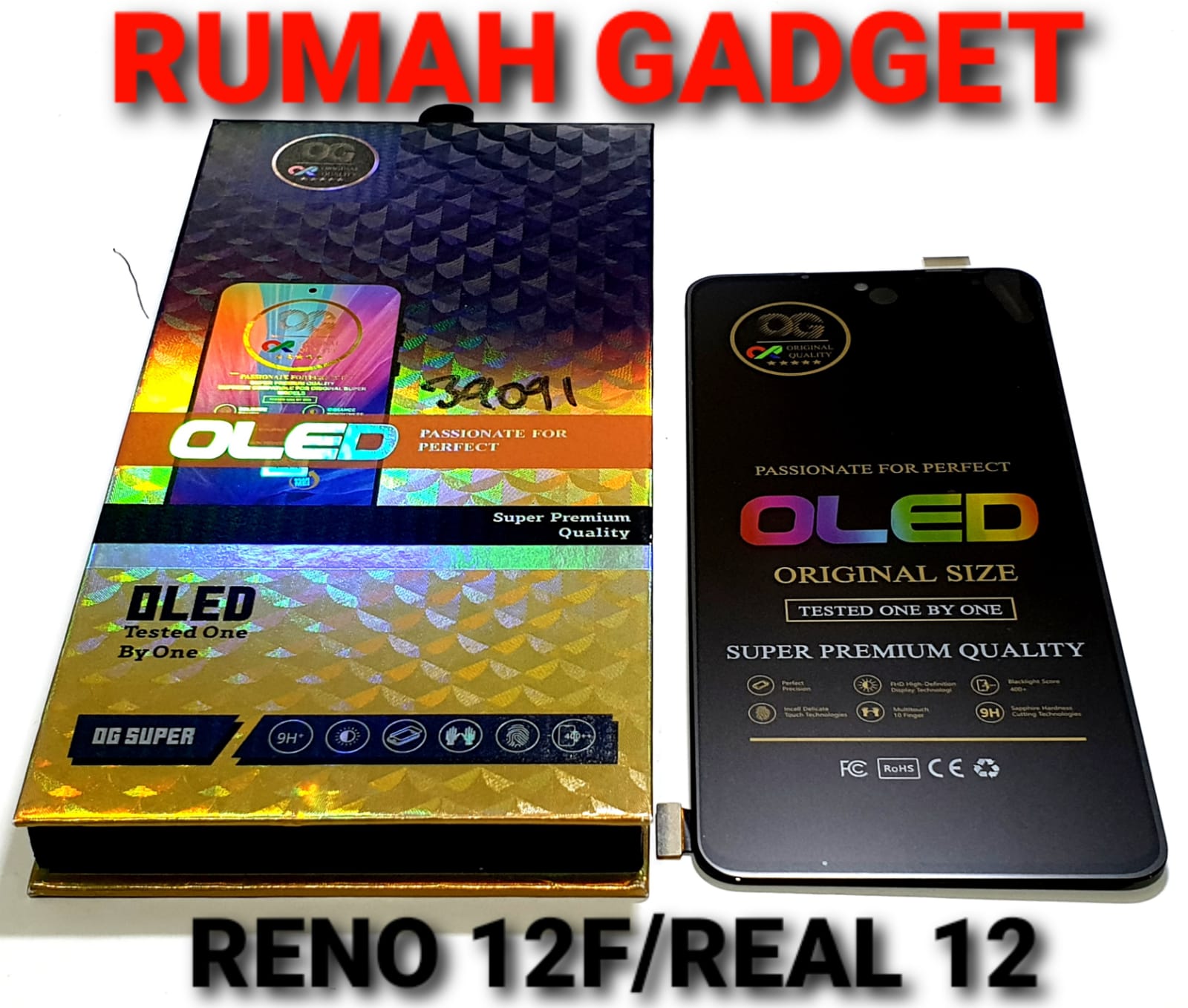 LCD RENO 12F/REALME 12 4G/REALME 12 PLUS 5G/REALME 13/REALME13 PLUS 5G/REALME 13 PRO 5G/F27 BLACK FULLSET TOUCHSCREEN OLED/ORI LF Harga 698,000 rupiah*Gratis Ongkir