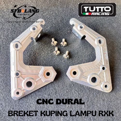 Rxking Light Ear Bracket Oval Light Ear Ring Bracket Rxk Cnc Dural Tutto Racing Harga 216,000 rupiah*Gratis Ongkir