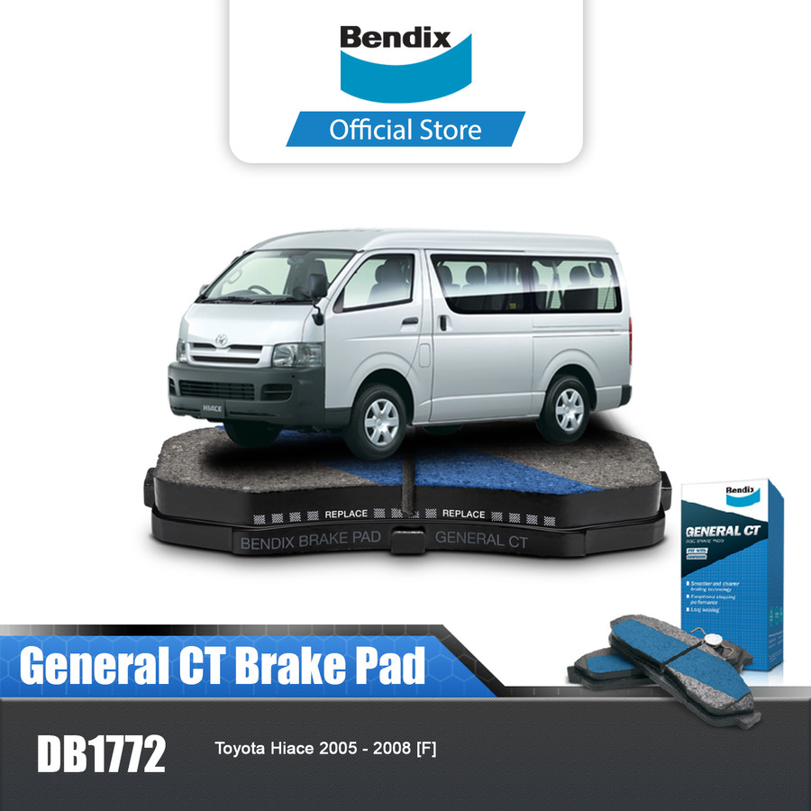 Bendix Kampas Rem Depan Toyota Hiace 2005 - 2008 DB1772GCT Giá 578,600 Đồng*Miễn phí vận chuyển