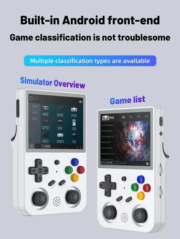 ANBERNIC RG353V DUAL OS ANDROID LINUX HANDLED PORTBALE GAME BOY - FLYHIGH Harga  2,707,000 Ringgit*Penghantaran Percuma