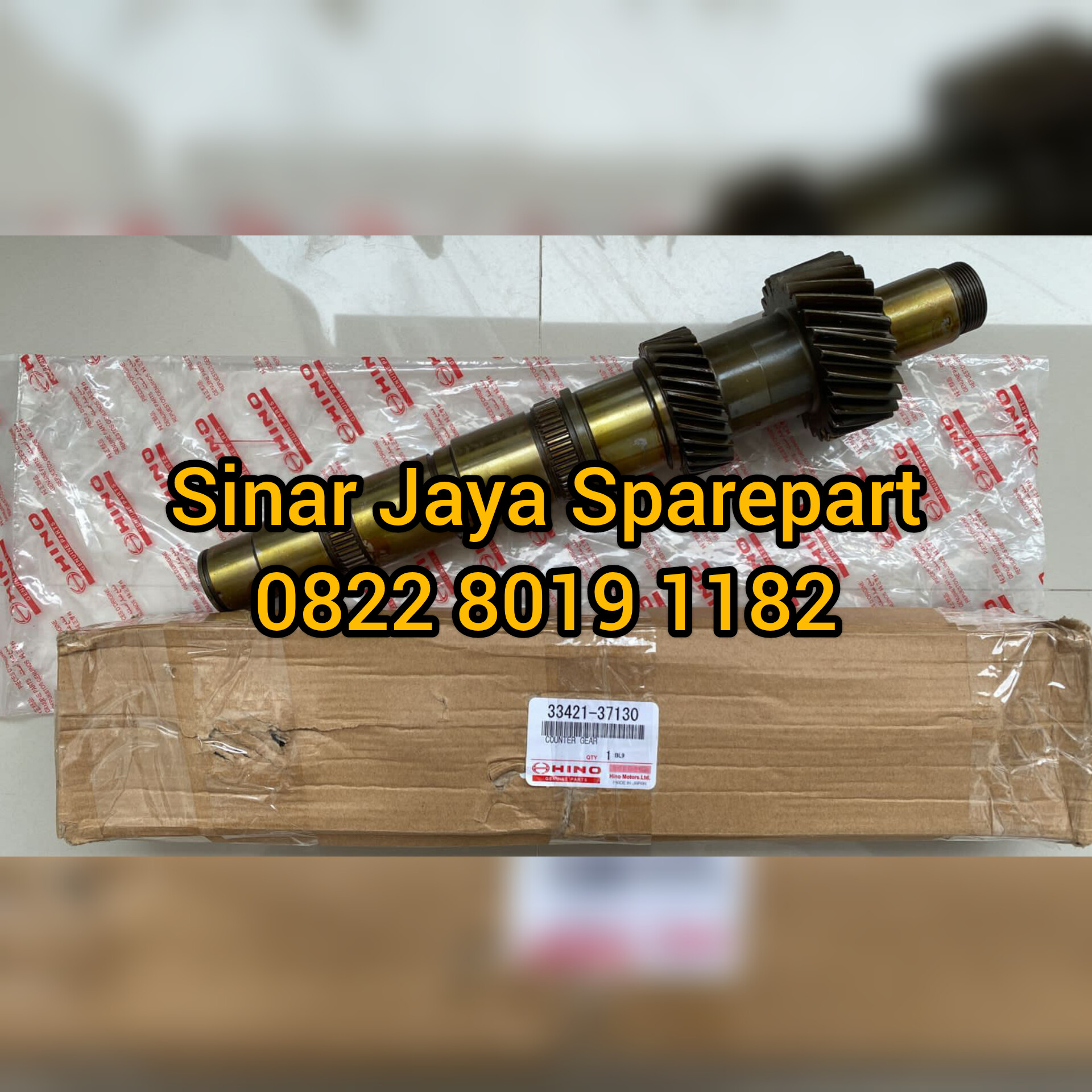 Gigi Susun Atau Counter Gear Toyota Dyna 130HT 130LT 130XT Hino Dutro 130HT 130HD 130MD 130MDL 33421-37131 Harga 2,350,000 rupiah*Gratis Ongkir