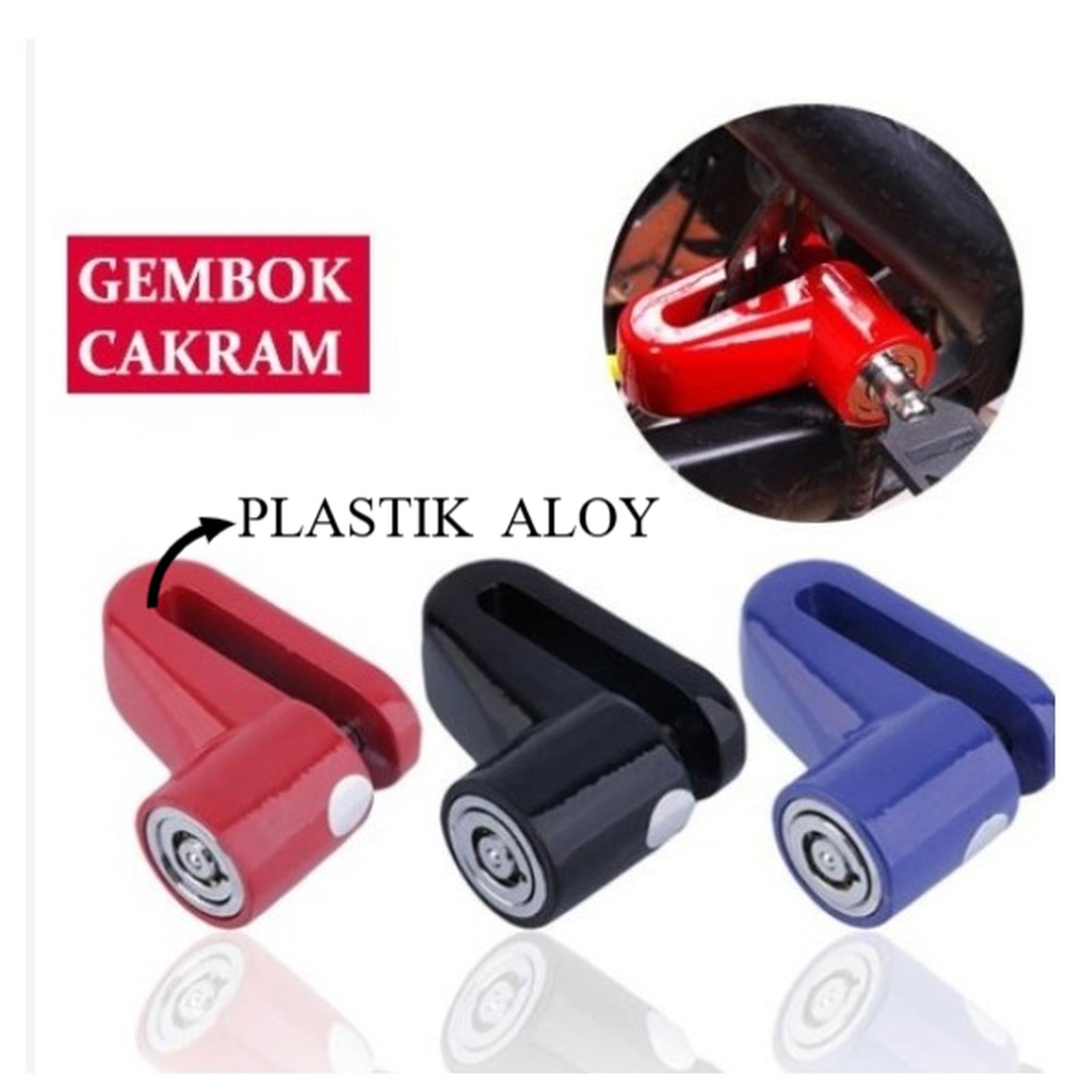 Anti-Theft Motorcycle Disc Padlock – Strong & Durable Alloy Disc Brake Lock | Anti-Theft Motorcycle Lock Harga 19,900 rupiah*Gratis Ongkir