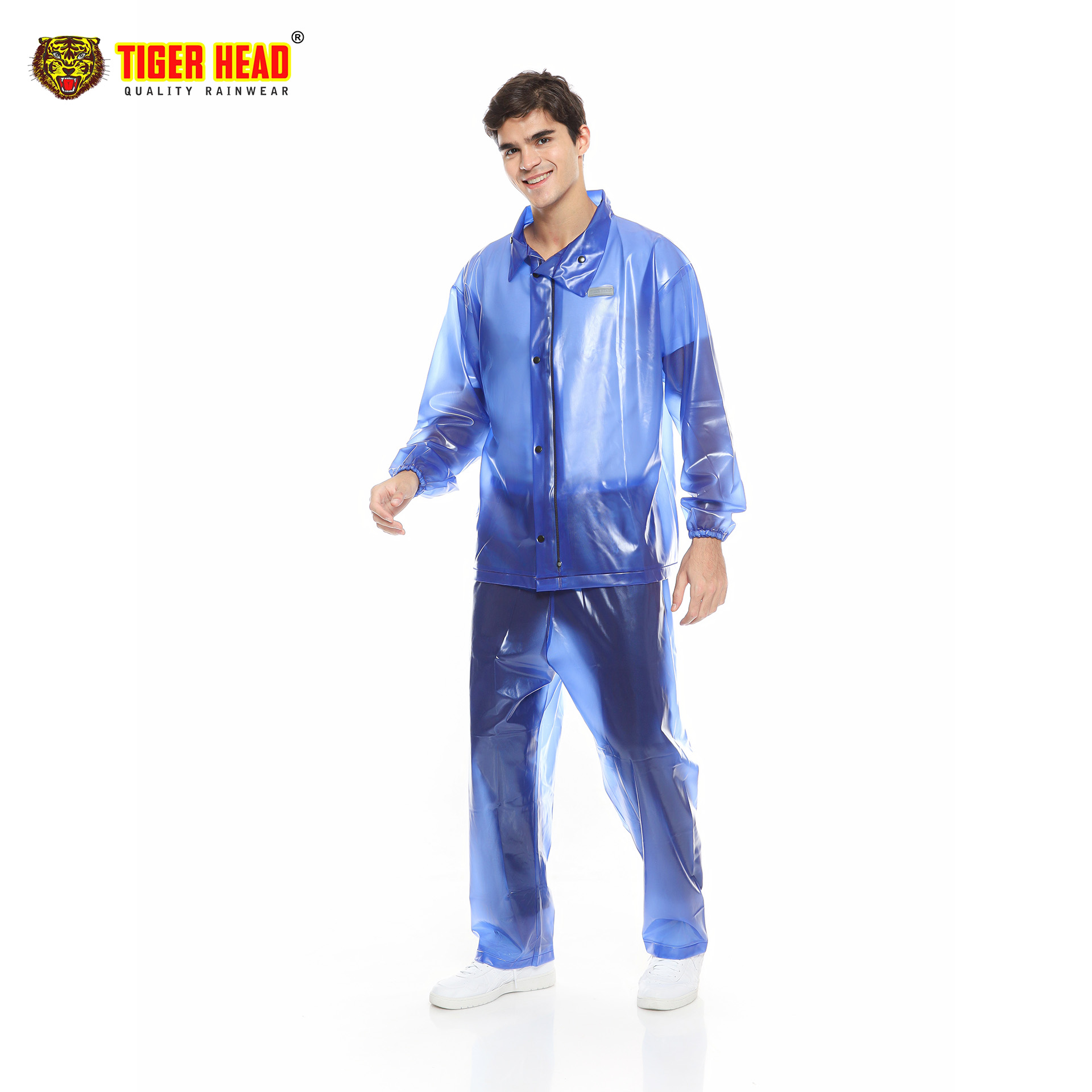 Tiger Head Jas Hujan Setelan Nelayan Kode 68283 Harga 180,000 rupiah*Gratis Ongkir