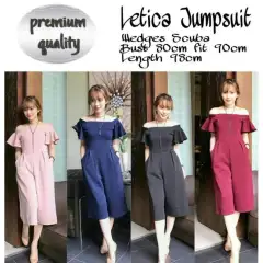 dandelia / 33# Js Leticia Mp (Nz) / jamsuit wanita / jumpsuit wanita / jp wanita / fashion wanita