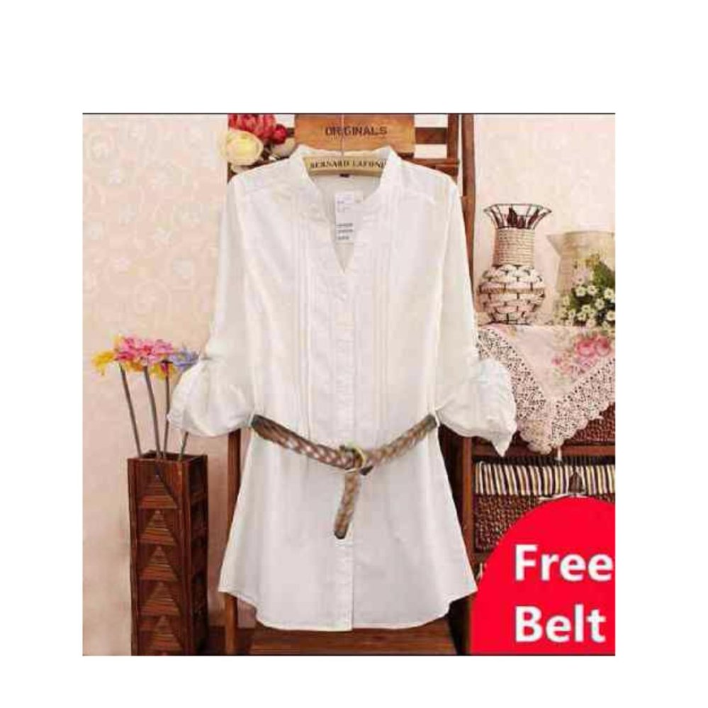 369 Kemeja Jumbo Merah Daftar Harga Terbaru Indonesia Source · 369 Kemeja Alice Casual Wanita Bahan Katun Rayon Putih Gratis