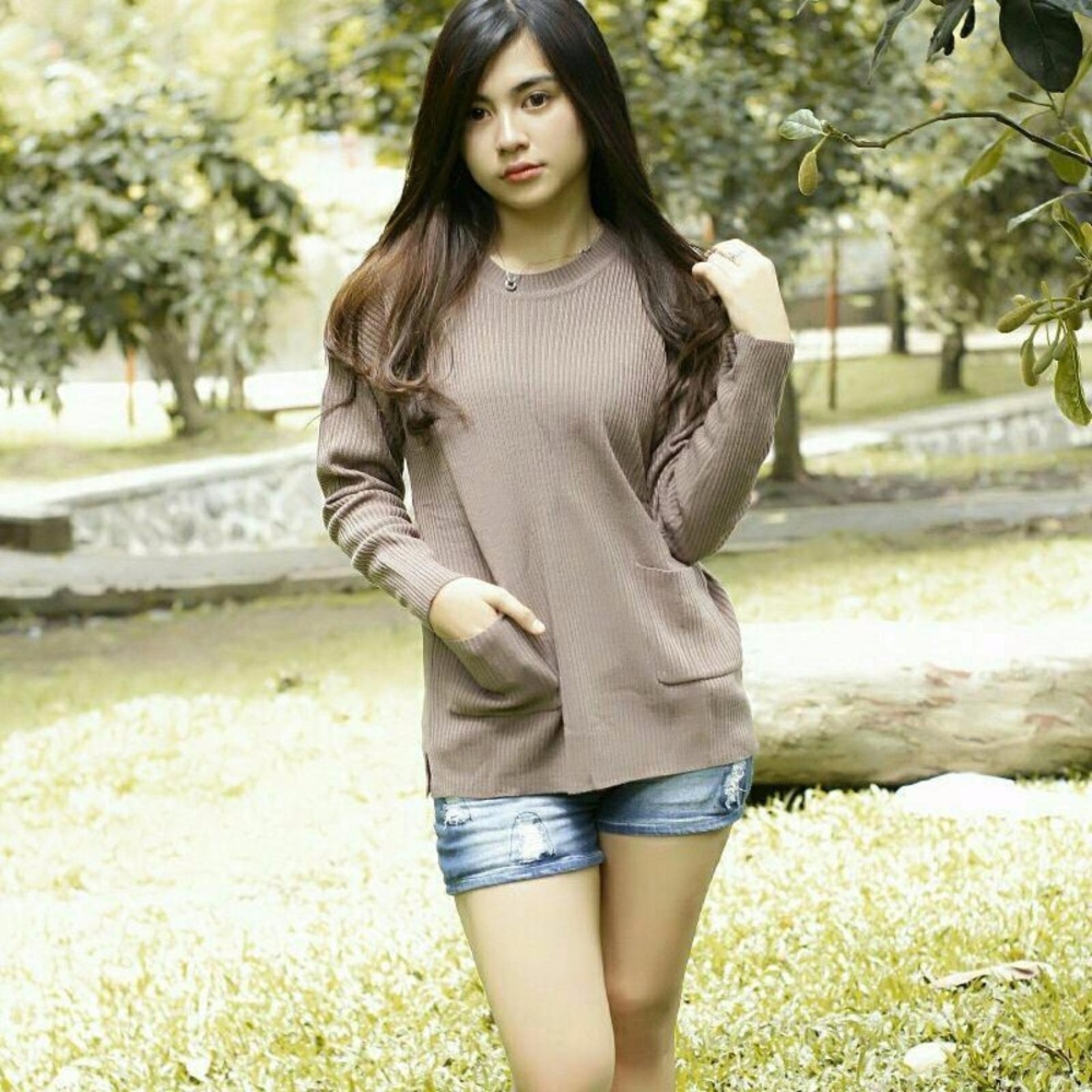 3K Pocky Sweater - Rajut Prmium - Avocado