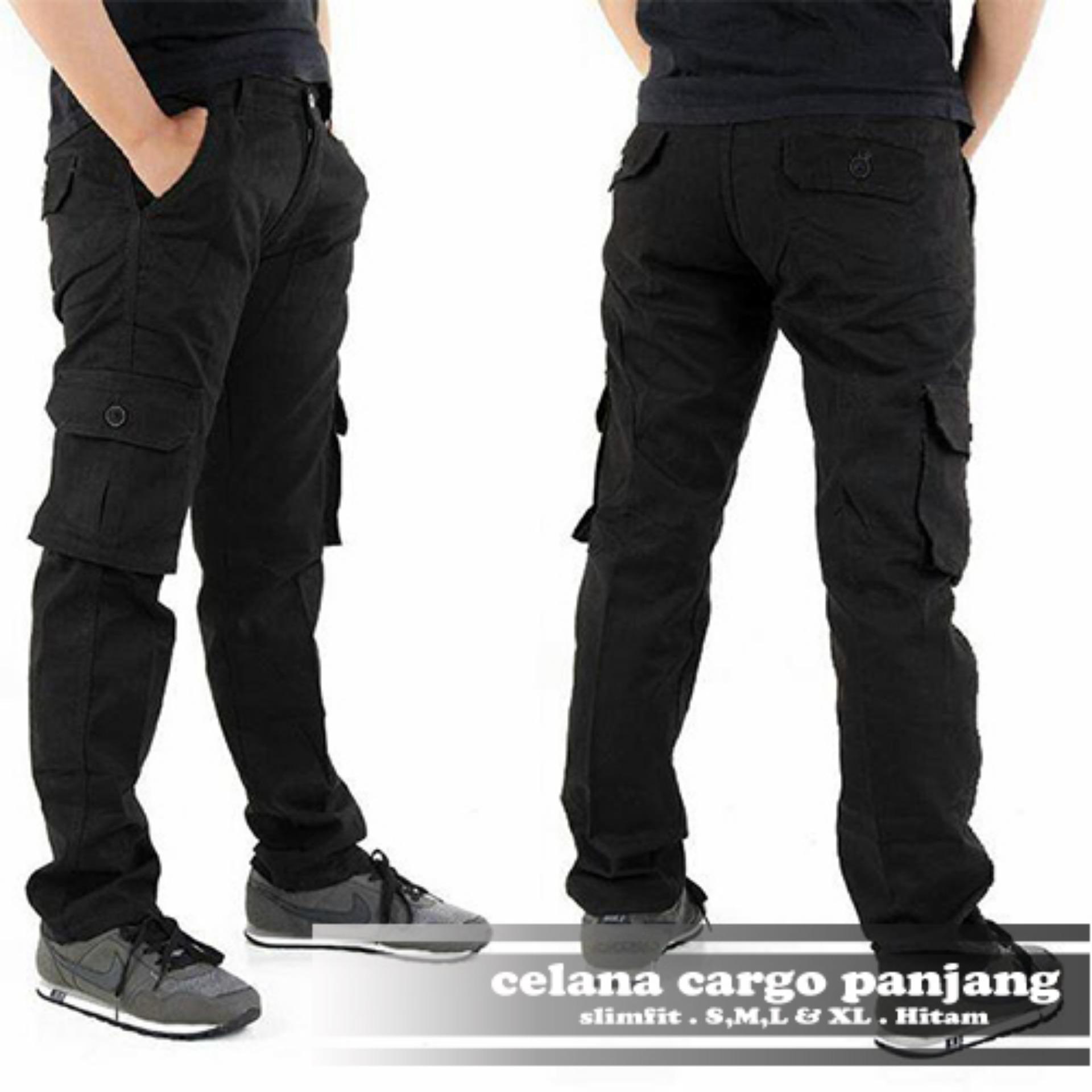 AHF Celana Cargo Pendek Pria - Abu Muda