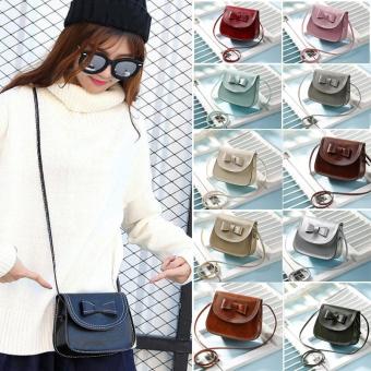 Amart Fashion Mini Bow Handbags Women Clutch Mobile Purse Shoulder Messenger Crossbody Bags (Wine Red) - Intl Pebruari 2019 - 4 Amart Fashion Mini Bow Handbags Women Clutch Mobile Purse Shoulder Messenger Crossbody Bags (Wine Red) - intl - 4