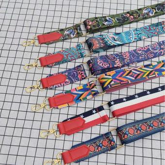 Amart Fashion Sabuk Tas Wanita Penuh Warna Katun Tali Bahu Lebar Pengait Logam Dapat Disesuaikan Untuk Tas Kurir Juni 2018 - 5 Amart Fashion sabuk tas wanita penuh warna katun tali bahu lebar pengait logam dapat disesuaikan untuk tas kurir - 5