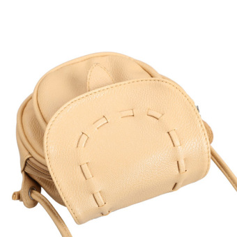 ... Amart kulit wanita Vintage Retro Mini tas tangan bahu tas Crossbody- Internasional - 3 ...