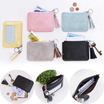 Amart Tas Koin Baru Ultra Tipis Untuk Wanita Kunci Kulit PU Dompet Kecil Berisleting (putih) - Intl Oktober 2019 - 2 Amart tas koin baru Ultra tipis untuk wanita kunci kulit PU dompet kecil berisleting (putih) - intl - 2