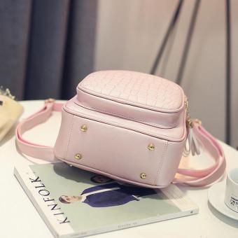 Amart Women Backpacks PU Leather Shoulder Crocodile Pattern Mini Bags - Intl Juli 2019 - 5 Amart Women Backpacks PU Leather Shoulder Crocodile Pattern Mini Bags - intl - 5