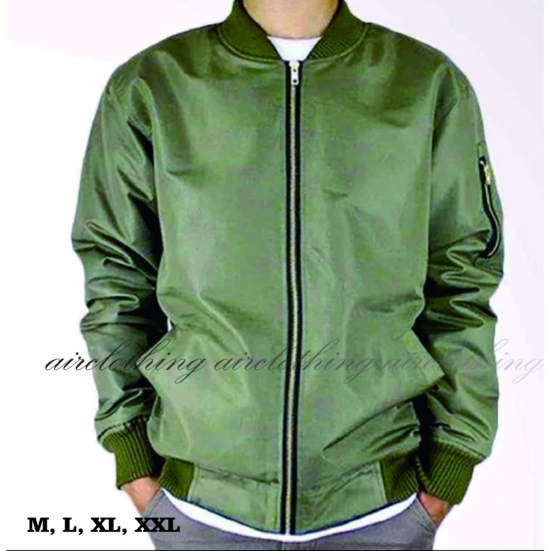 Arc Jaket Bomber Pria Hitam Murah Best Seller