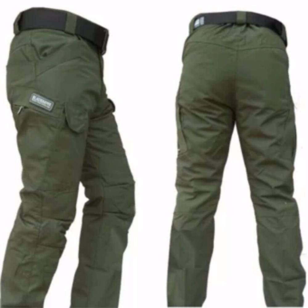 As-Ri celana panjang Taktikal blackhawk Hijau