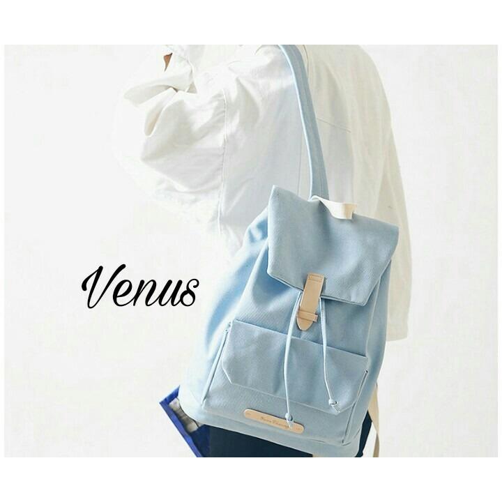 Backpack Ransel Serut Venus / Tas Remaja/Sekolah/Kuliah