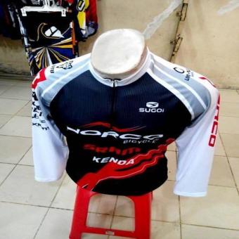 Gambar Baju Kaos Jersey Sepeda Norco Panjang New