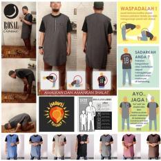 Baju Muslim laki-laki/Rompi Pakaian Sholat/Baju Koko Gamis Pakistan Pria