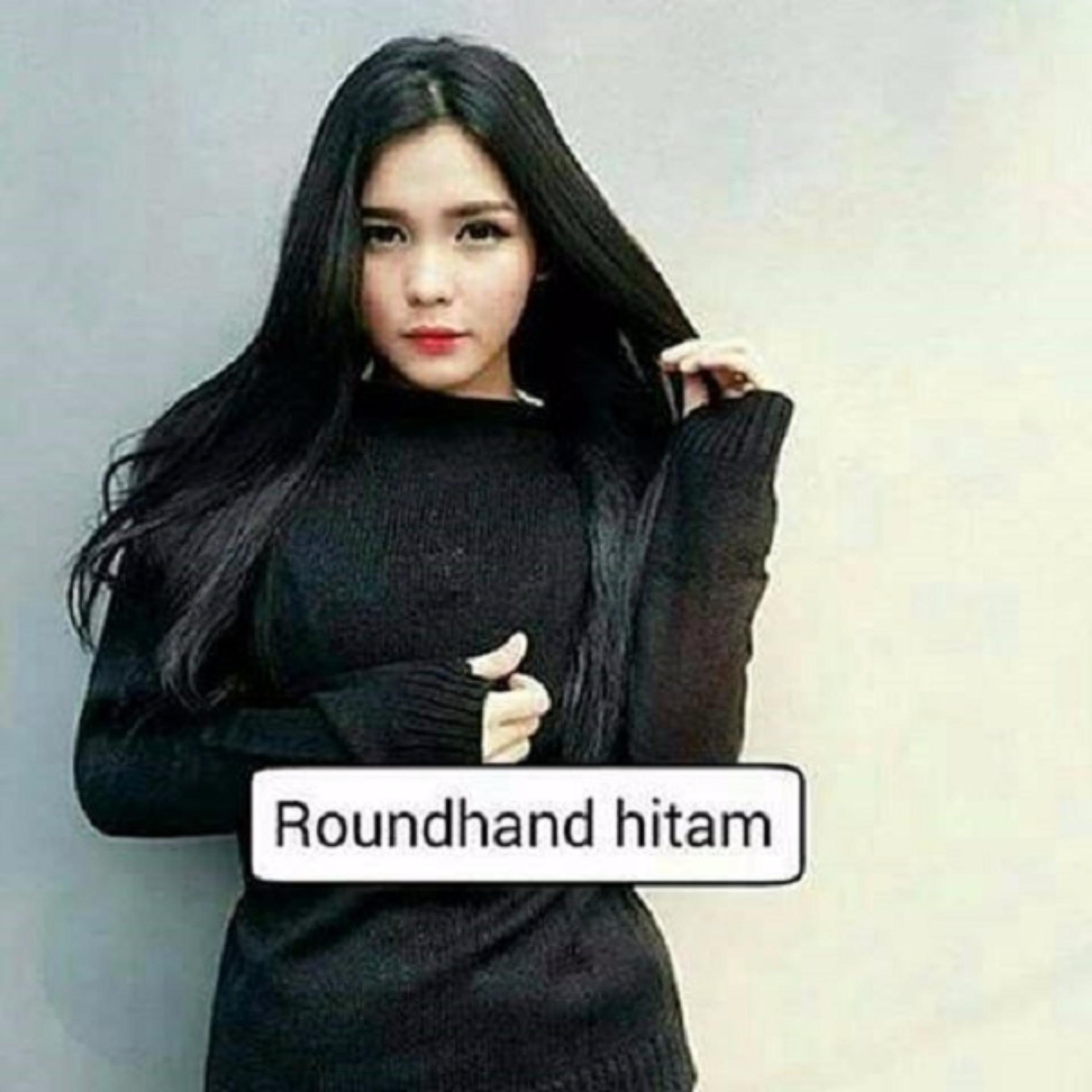 Baju Rajut Roundhand Turtle Neck Secker Sweater Baju Hangat Rajut Premium Tebal Rajut Maroon