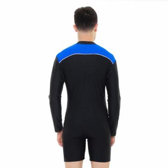Jual Baju Renang Diving Pria DV DW TP 015 Hitam Biru Tua ...