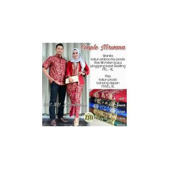 Gambar Batik Couple   Kebaya   Batik Sarimbit Nirwana Prada