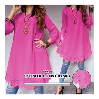 Gambar Blessshopping Tunik Lonceng purple