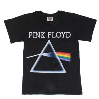 Gambar BolehDeals Pink Floyd Dark Side Of The Moon Black T shirt L