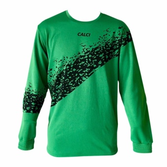 Gambar Calci Baju Kiper (Goalkeeper) Empire GK Jersey Long Sleeve   Green Black