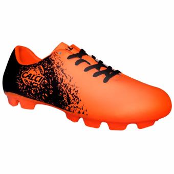 Gambar Calci Sepatu Bola Soccer Anak Empire SC Jr   Orange Black