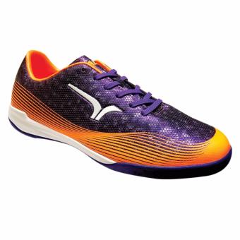 Gambar Calci Sepatu Futsal Conquest   Purple Orange