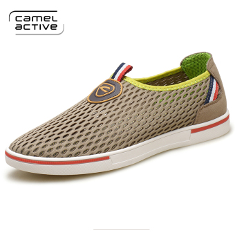 Gambar Camel Active bernapas jala set kaki sepatu sepatu pria (Khaki)