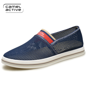 Gambar Camel Active musim panas bernapas sepatu sepatu pria (Biru)