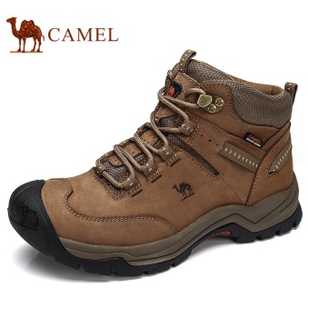 Jual CAMEL Men Waterproof Hiking Climbing Shoes Suede Boots Thermal
Winter Outdoor Mountain Sneakers High Sports Shoes(Brown) intl Online
Terbaik