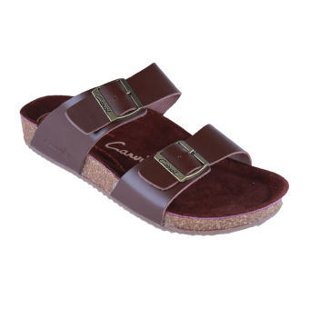 Gambar Carvil Walter 02M Man Sandal Casual   Dk Brown