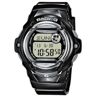 Gambar Casio Baby G Pria Hitam Damar Tali Jam Bg 169r  1