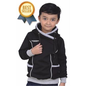 Gambar Catenzo Junior Sweater Anak Laki Laki Hitam CHR 243