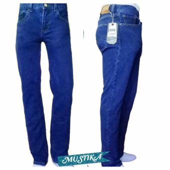 Gambar celana jeans pria regular