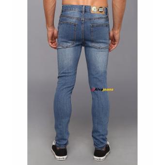 Gambar CELANA JEANS SKINNY (BLUE) TERBARU