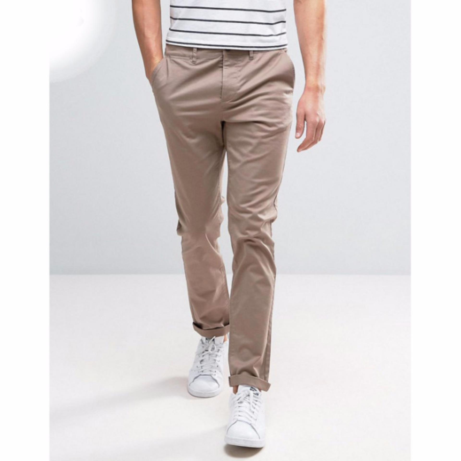 Celana Murah Chino Panjang Hitam (Black)