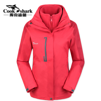Gambar Cookshark musim semi dan musim gugur model musim dingin wanita jas (Merah besar)