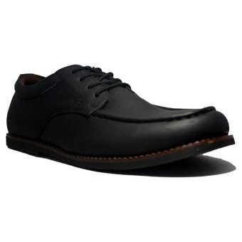 Gambar D Island Shoes BozZ Casual Oxford Leather   Hitam