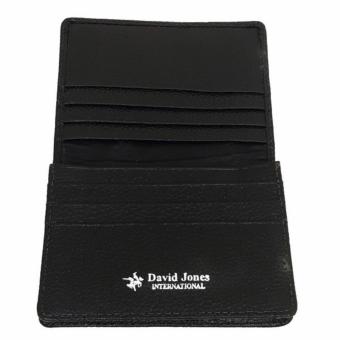 David Jones International - Dompet Kartu / Card Holder Kulit Pria -Kulit Asli - 1143 - Hitam Mei 2018 - 2 David Jones International - Dompet Kartu / Card Holder Kulit Pria -Kulit Asli - 1143 - Hitam - 2