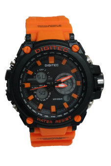 Gambar Digitec Red Bull   Jam Tangan Pria   Orange   Strap Karet   G 2069