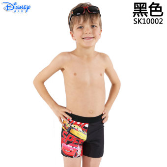 Gambar Disney anak anak baju renang anak celana (Celana renang SK10002 hitam untuk mengirim berenang lap + topi renang + + kacamata)