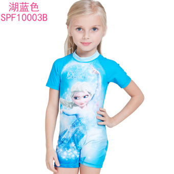 Gambar Disney anak anak baju renang (SPF10003B danau biru)