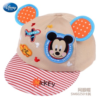 Gambar Disney anak anak topi topi (Silakan menurut Baobao pembelian lingkar kepala + SM60250 khaki jala model)