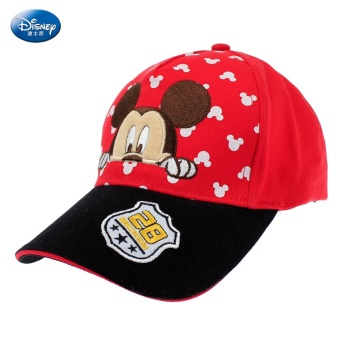 Gambar Disney Anak topi matahari (Lingkar kepala 52 cm 3 5 40 tahun + SM60188 merah)