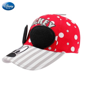 Gambar Disney Anak topi matahari (Lingkar kepala 52 cm 3 5 40 tahun + SM60246 merah)